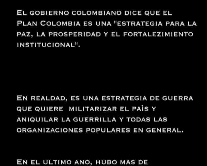 Las Consecuencias del Plan Colòmbia para Venezuela