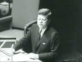 Cuban Missile Crisis. John Fitzgerald Kennedy Speaks